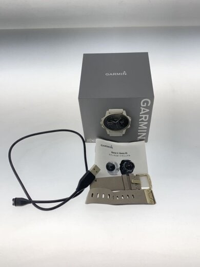 商品画像：スマートウォッチ/デジタル/ラバー/BLK/WHT/fenix 5S 6