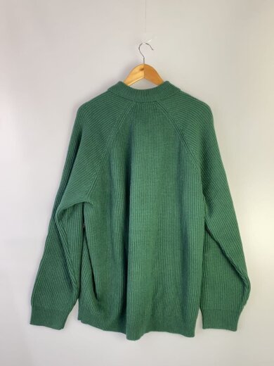 商品画像：ニット・セーター(厚手)/XL/アクリル/GRN/無地 2