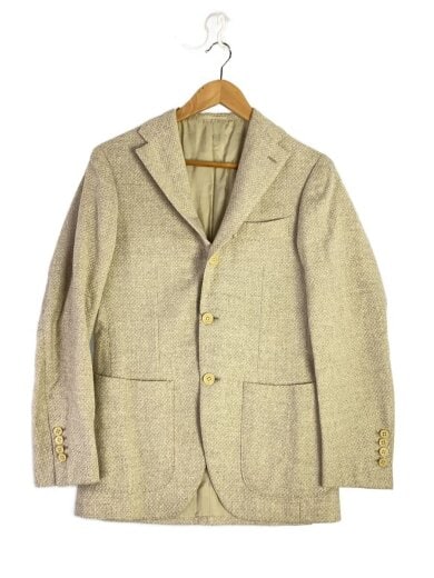 商品画像：テーラードジャケット/42/ウール/BEG/24-16-0448-015 1