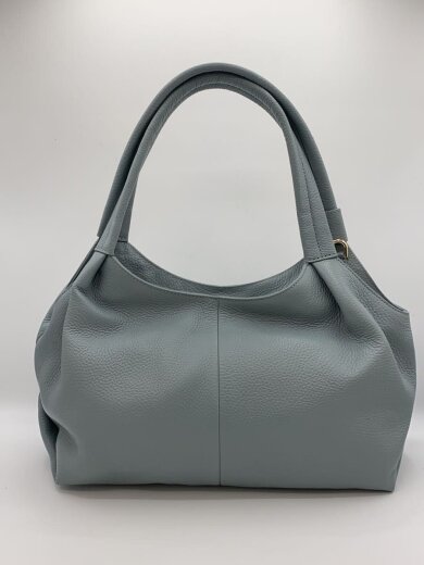 商品画像：ハンドバッグ/レザー/BLU/無地/wb01779 3