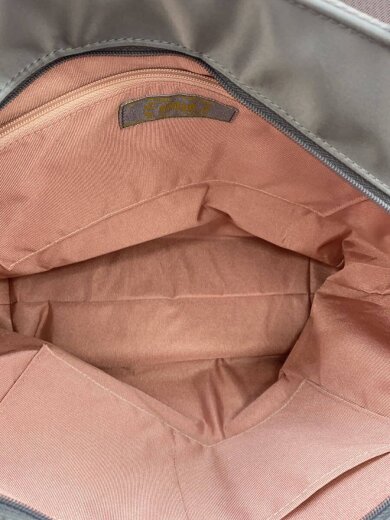 商品画像：トートバッグ/--/GRY/花柄 6