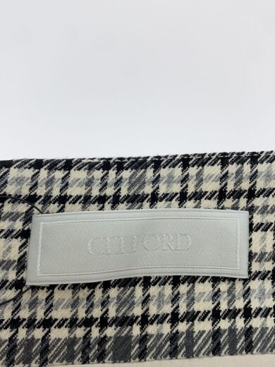 商品画像：半袖ワンピース/38/ポリエステル/WHT/千鳥格子/CWF0234099// 3
