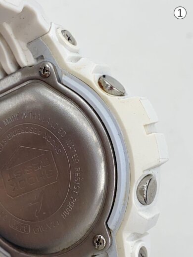 商品画像：クォーツ腕時計・G-SHOCK/デジタル/ラバー/WHT/WHT// 6