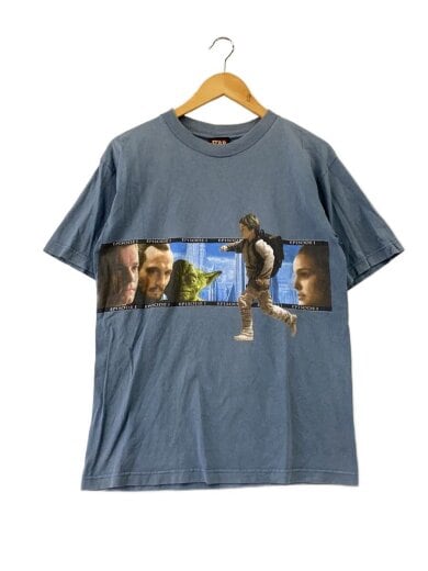 商品画像：Tシャツ/M/コットン/BLU/無地// 1