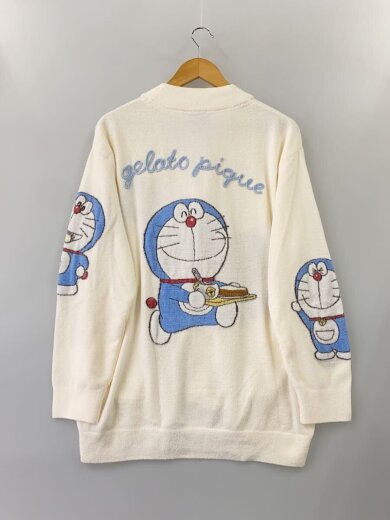 商品画像：カーディガン(厚手)/M/ポリエステル/CRM/punt254001// 2