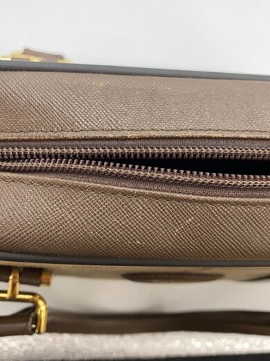 画像：BURBERRYSハンドバッグ/キャンバス/BRW/チェック7