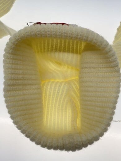 画像：CHARLES JEFFREY LOVERBOYCHUNKY RABBIT BEANIE/ウール/CRM/レディース3