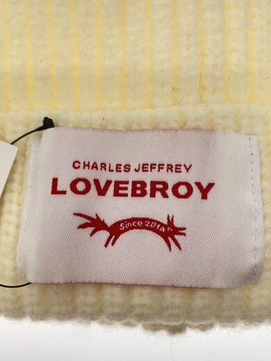 画像：CHARLES JEFFREY LOVERBOYCHUNKY RABBIT BEANIE/ウール/CRM/レディース4