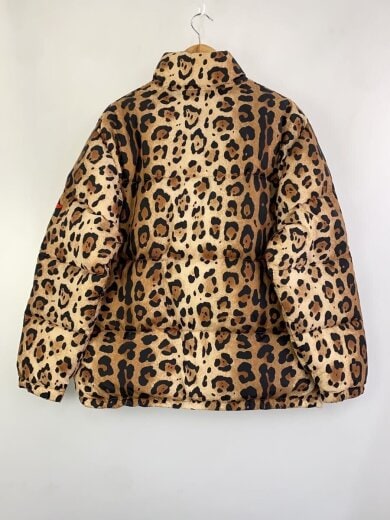 商品画像：LEOPARD DOWN JACKET/ダウンジャケット/L/ポリエステル/BEG/レオパード 2