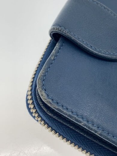 商品画像：ラウンドジップ2つ折り財布/PVC/BLU/レディース 9