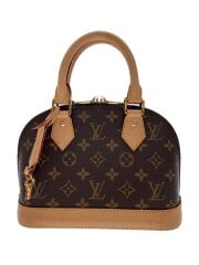 アルマBB_モノグラム・キャンバス_ブラウン/ビニール/ブラウン/モノグラム