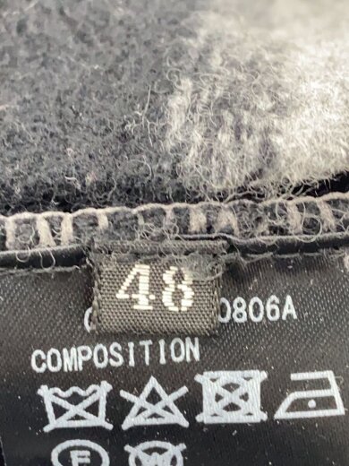 画像：CHRISTIAN DADAメキシカンパーカー/48/ウール/BLK/ストライプ/CDM-19W-0806A//4