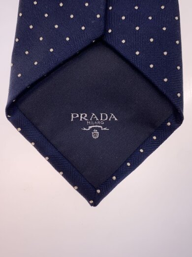 商品画像：ネクタイ/SILVER/NVY/総柄/メンズ 3