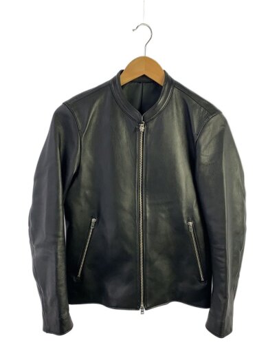 商品画像：シングルライダースジャケット/S/羊革/BLK/L18SS-17 1