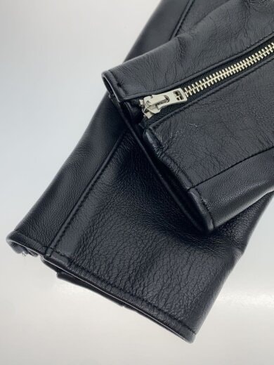 商品画像：シングルライダースジャケット/S/羊革/BLK/L18SS-17 5