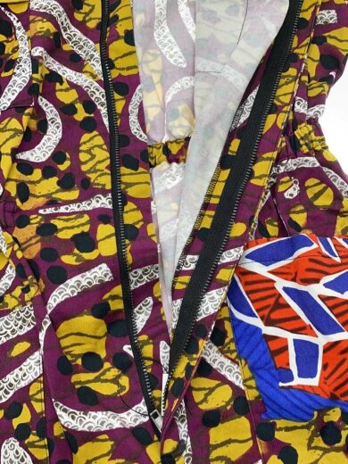 商品画像：STELLA JEANコラボ/ツナギ/S/コットン/マルチカラー/総柄 3