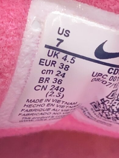 商品画像：AIR MAX 90/24cm/PNK 5