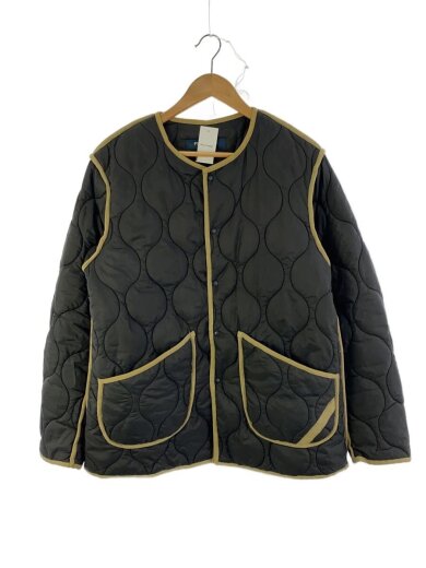 商品画像：キルティングジャケット/--/ポリエステル/GRY 1