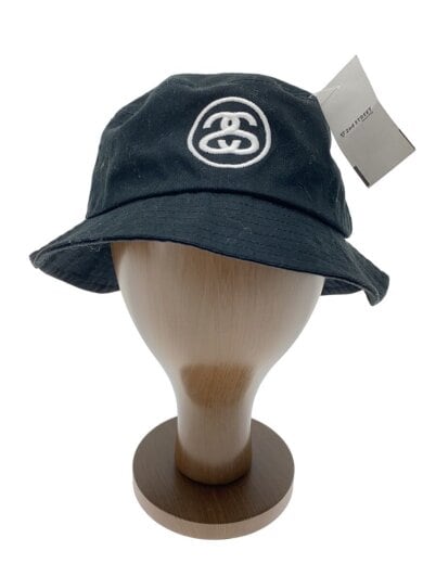 商品画像：ロゴバケットハット/M/コットン/BLK/メンズ 1