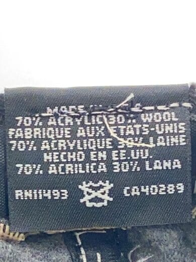 商品画像：スパンコールロゴウールキャップ/GRY/レディース 6