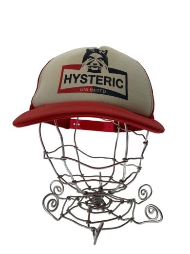 商品画像：ヒステリックガールプリント/メッシュキャップ/FREE/ゴアテックス/RED/メンズ/022111QH01// 1