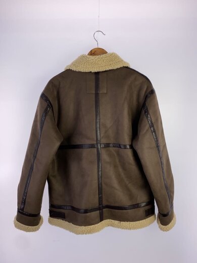 商品画像：B-3/フェイクムートンジャケット/XL/レザー/BRW/TA1548-168 2