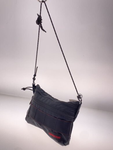 商品画像：サコッシュ/ショルダーバッグ/ポリエステル/BLK 2