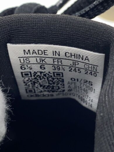 商品画像：ローカットスニーカー/24.5cm/BLK/JI1546 5