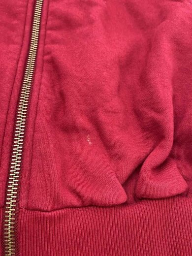 商品画像：ジップスウェットパーカー/M/コットン/RED/CY1764 6