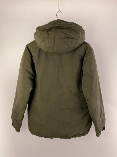 商品画像：ジップアップダウンジャケット/S/ナイロン/KHK 2