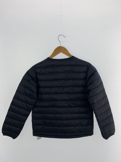 商品画像：クルーネックインナーダウンジャケット/XS/ナイロン/BLK/JD-8644 2