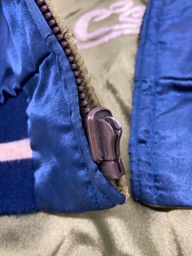 商品画像：リバーシブルスカジャン/S/ナイロン/BLU 5