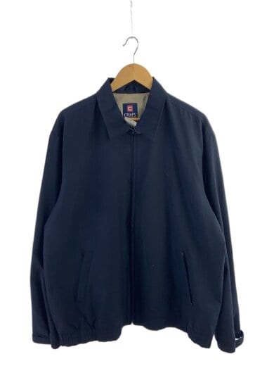 商品画像：ジップアップジャケット/L/コットン/NVY 1