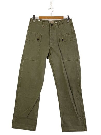 画像：Buzz Rickson’sU.S.マリーンコープス・ヘリンボーンパンツ/L/コットン/KHK/BR404351