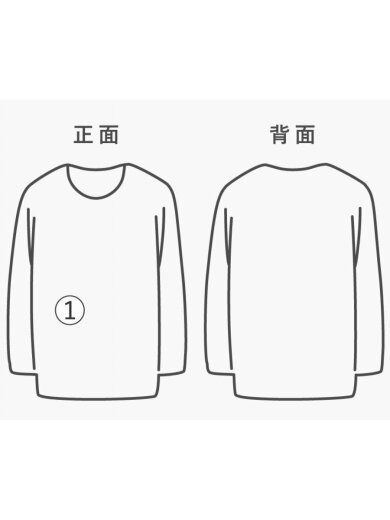 商品画像：WOOL MILAN PULLOVER/3/ウール/BLK/CF006KN124 7