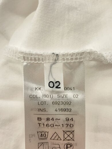 商品画像：クルーネック長袖Tシャツ/2/コットン/BLK/6923092// 4