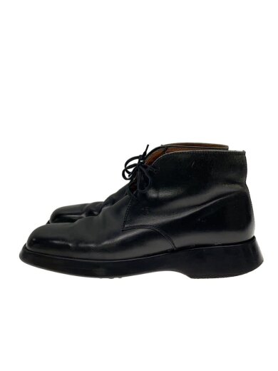 商品画像：スクエアトゥレースアップブーツ/UK7/BLK// 1
