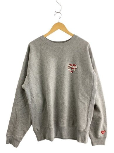 商品画像：HEAVYWEIGHT SWEATSHIRT/XL/コットン/GRY/HM30CS031// 1