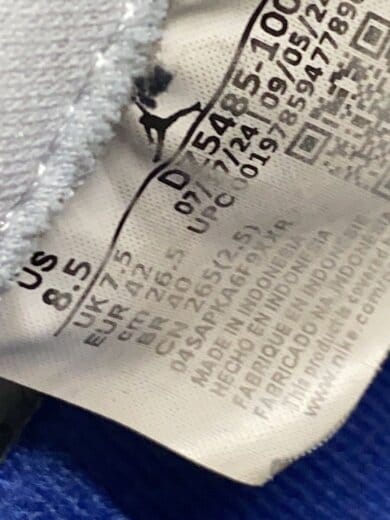 商品画像：AIR JORDAN 1 HI OG_エアジョーダン 1 ハイ OG/26.5cm/BLU// 5