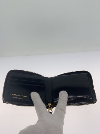 商品画像：ポルカドットエンボス/2つ折り財布/--/BLK/ドット/メンズ// 4