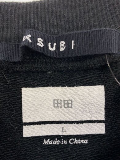 商品画像：sott burst boxy crew/スウェット/L/コットン/BLK/無地/wps24fl002// 3