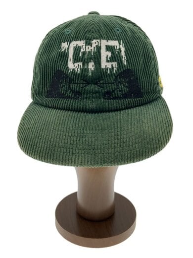 商品画像：ESTRANGEMENT CAP/キャップ/--/コーデュロイ/GRN/メンズ/CES26G04// 1