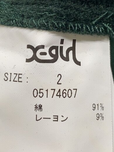 商品画像：ワイドレッグコーデュロイパンツ/ストレートパンツ/2/コットン/BRW/無地/05174607// 5