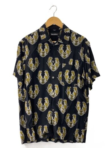 商品画像：Rayon Aloha Shirt/アロハシャツ/2/レーヨン/BLK/総柄/SCSH-S2407// 1