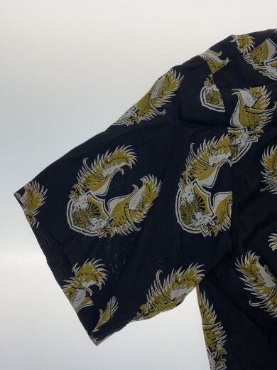 商品画像：Rayon Aloha Shirt/アロハシャツ/2/レーヨン/BLK/総柄/SCSH-S2407// 5
