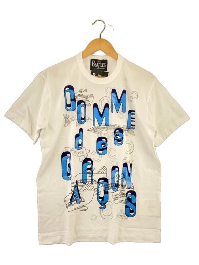 商品画像：24AW/フィッシュプリントTシャツ/XL/コットン/WHT/無地/VZ-T055-051-1-5// 1