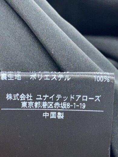 画像：BEAUTY&YOUTH UNITED ARROWSタグ付き/キャミワンピース/S/ポリエステル/ブラック/無地/1626-699-4388-09304