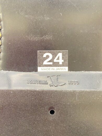 画像：REGALドレスシューズ/--/BLK/レザー/606S9