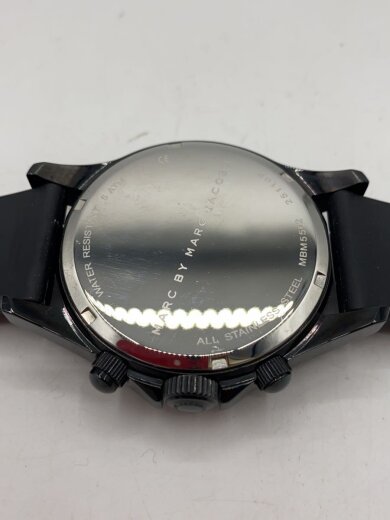 商品画像：クォーツ腕時計/アナログ/ラバー/BLK/BLK/MBM5502 3