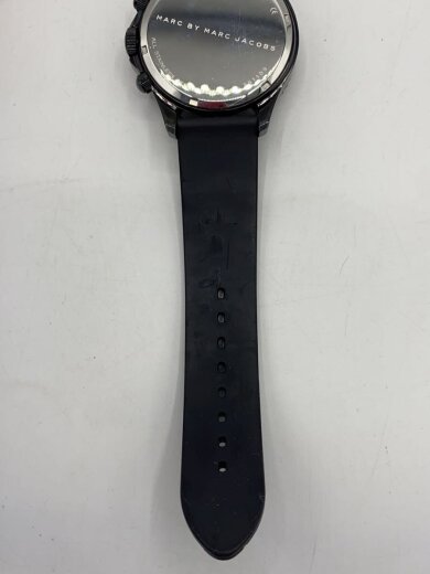 商品画像：クォーツ腕時計/アナログ/ラバー/BLK/BLK/MBM5502 5